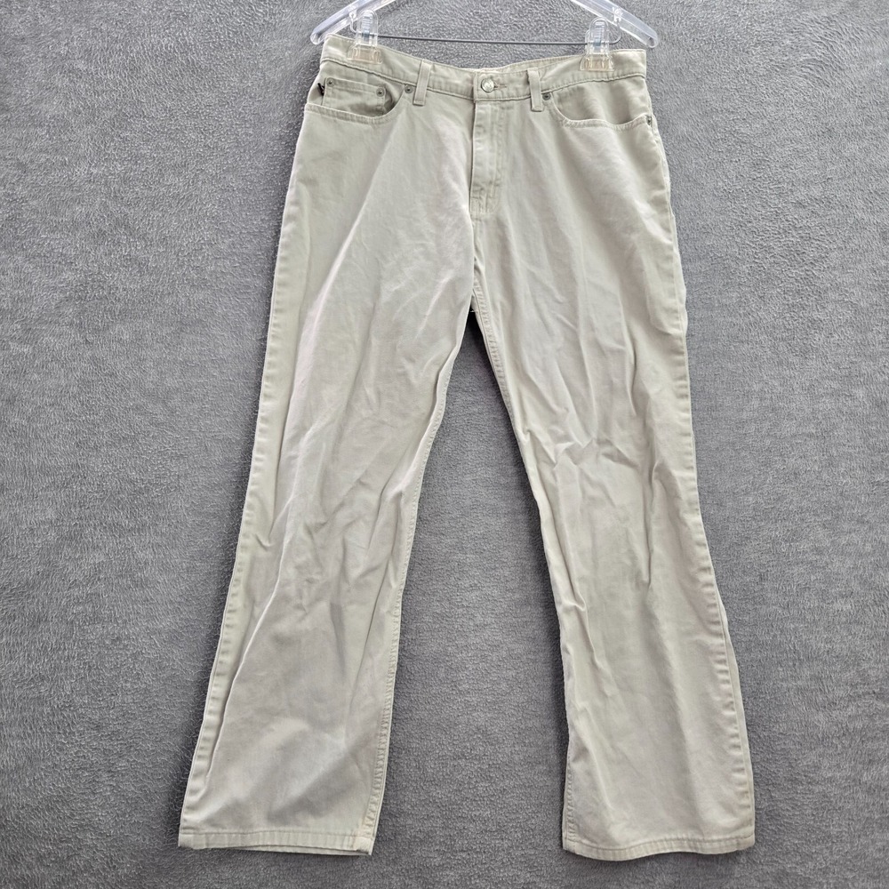 Polo Jeans Ralph Lauren Women Jeans 8x31 Beige Saturday Jean Bootcut Denim READ
